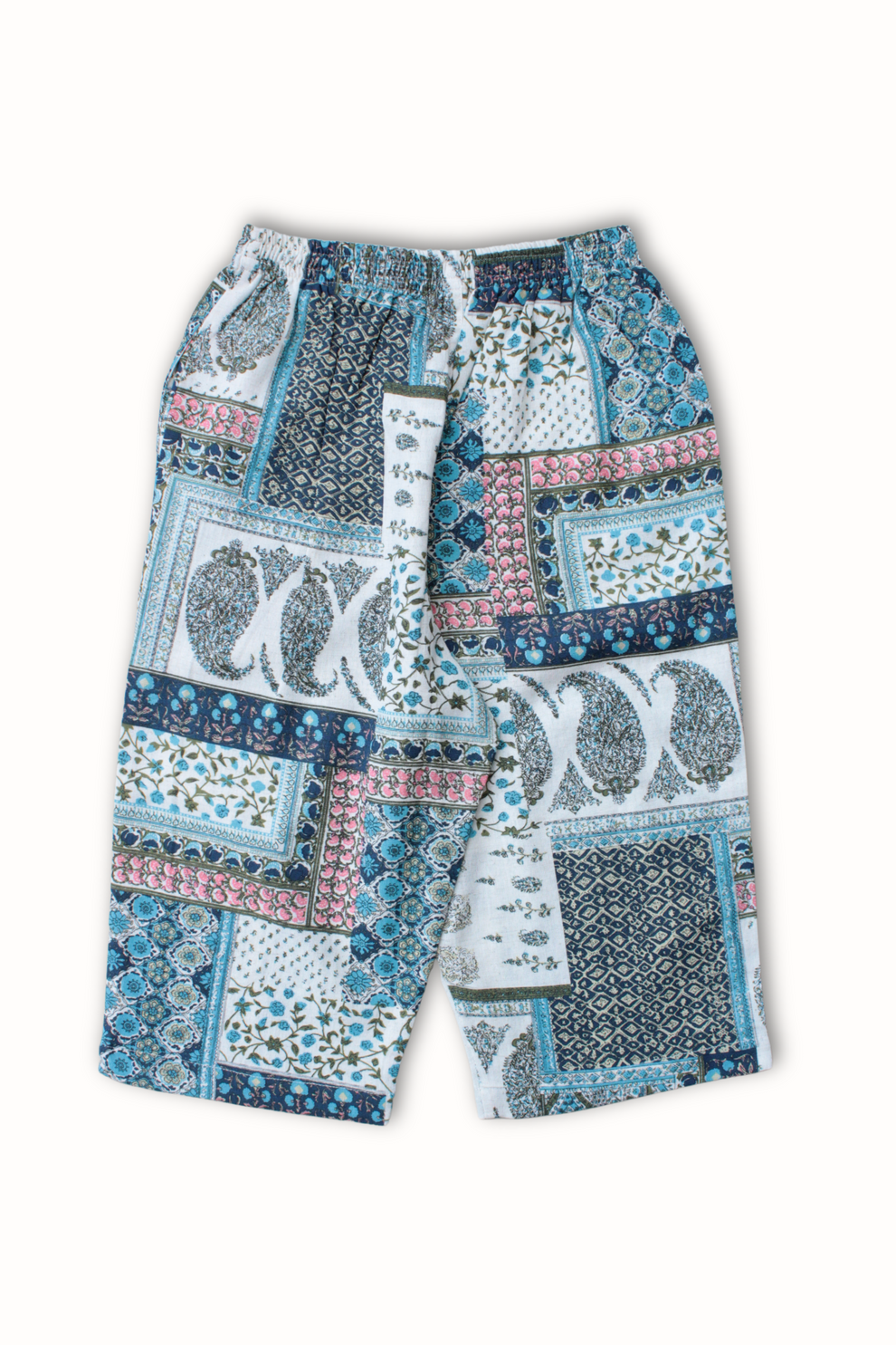 Boys Resort Wear Set with hat - White