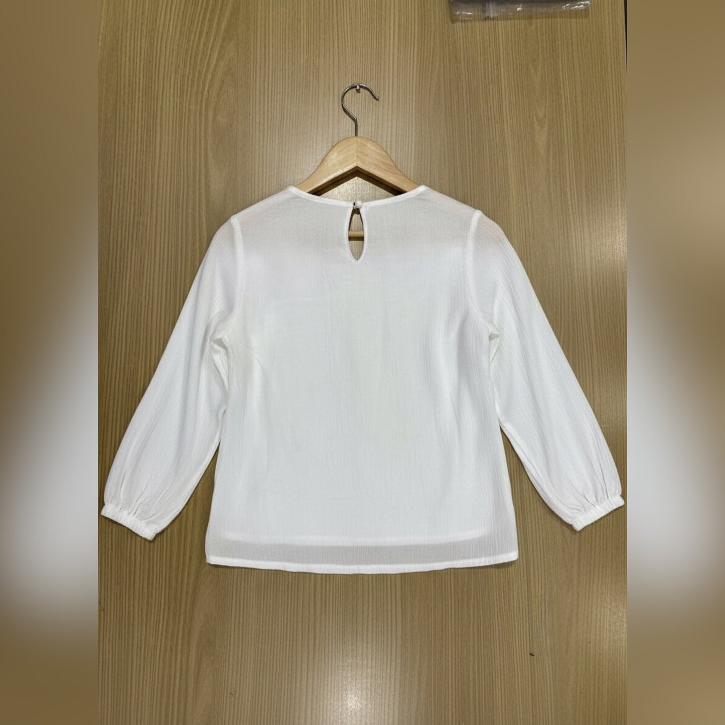 Elegant White Short Kurti for Girls