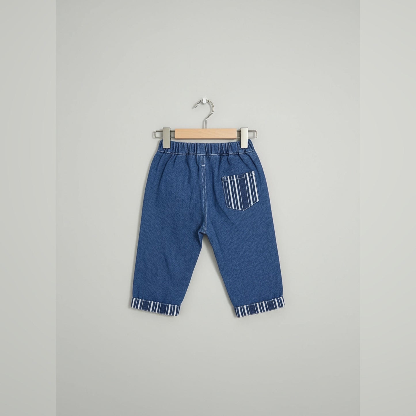 Classic Kids Denim Stripe Cord Set