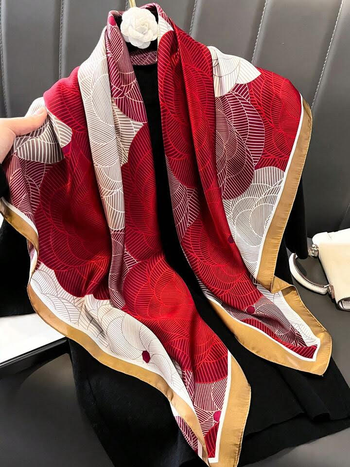 Begonia Silk Stole