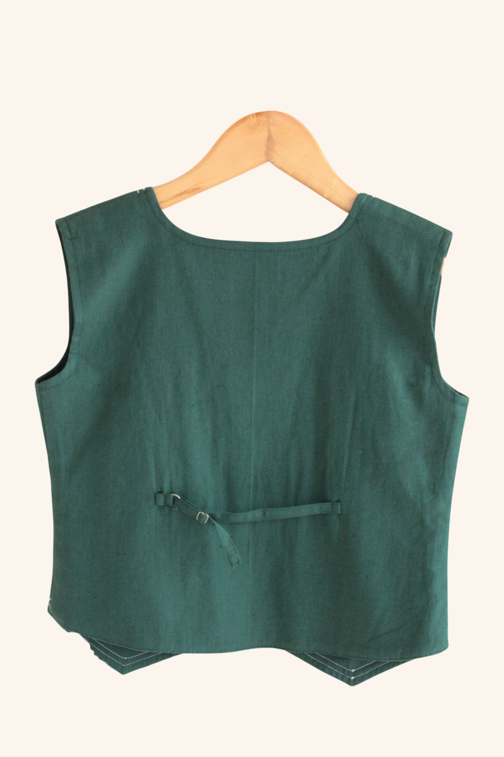 Girls Green Asymmetric Co-ord Set | Designer Kids Outfit