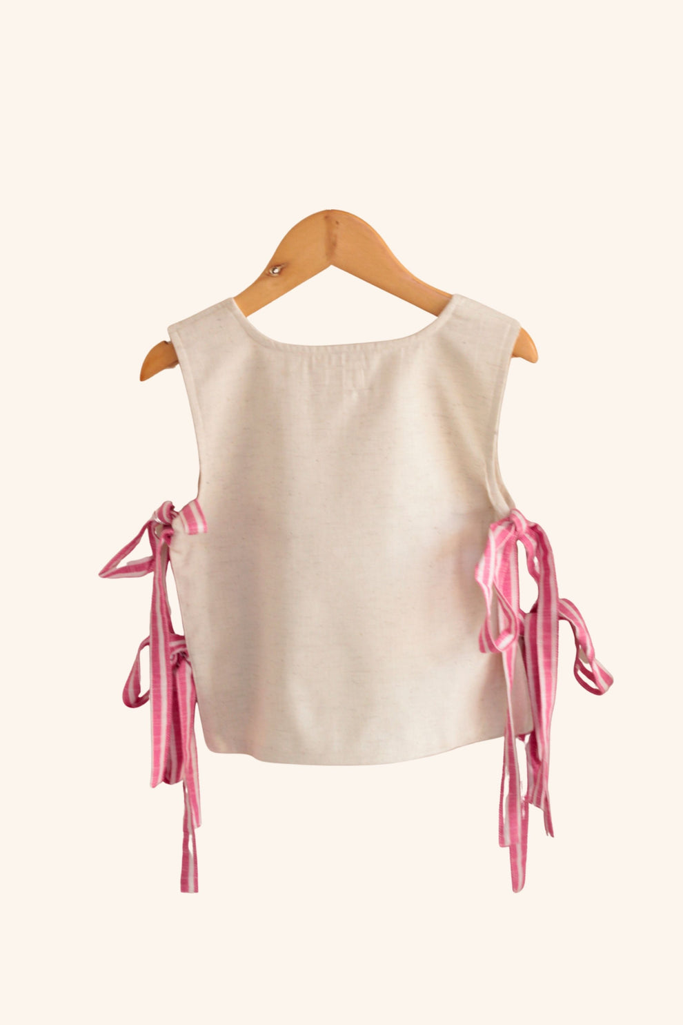 Girls Bloom & Stripe Patchwork Pure Cotton clothing set