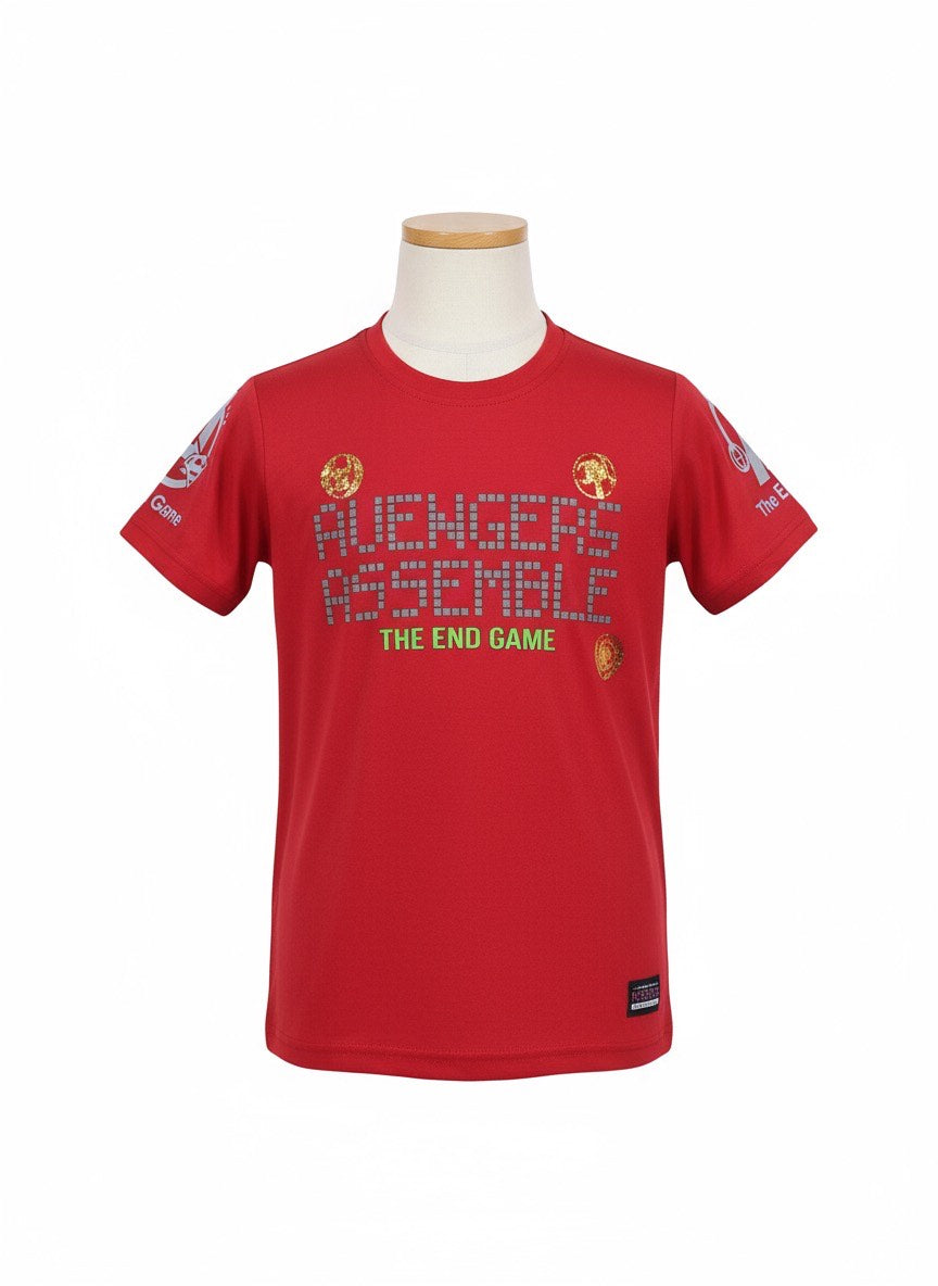 Avengers Assemble Red Boys T-Shirt