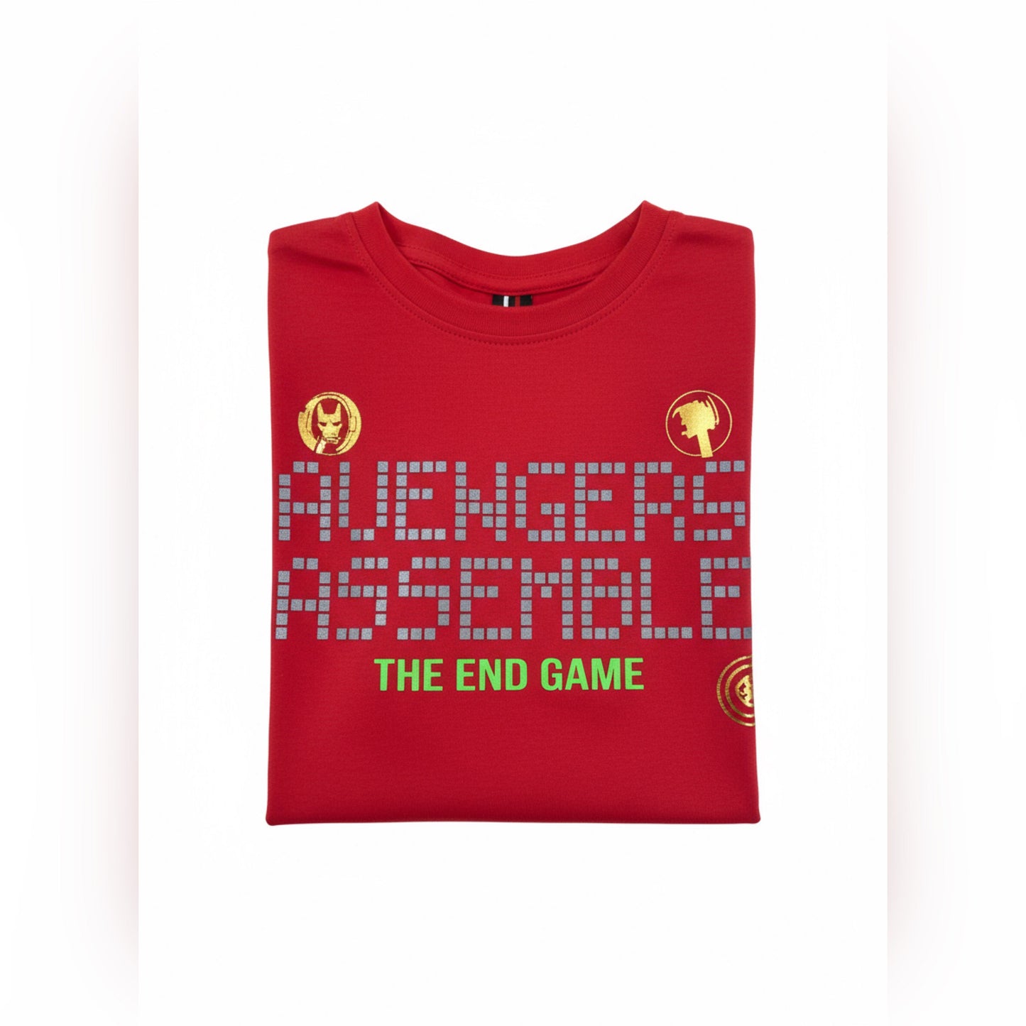Avengers Assemble Red Boys T-Shirt