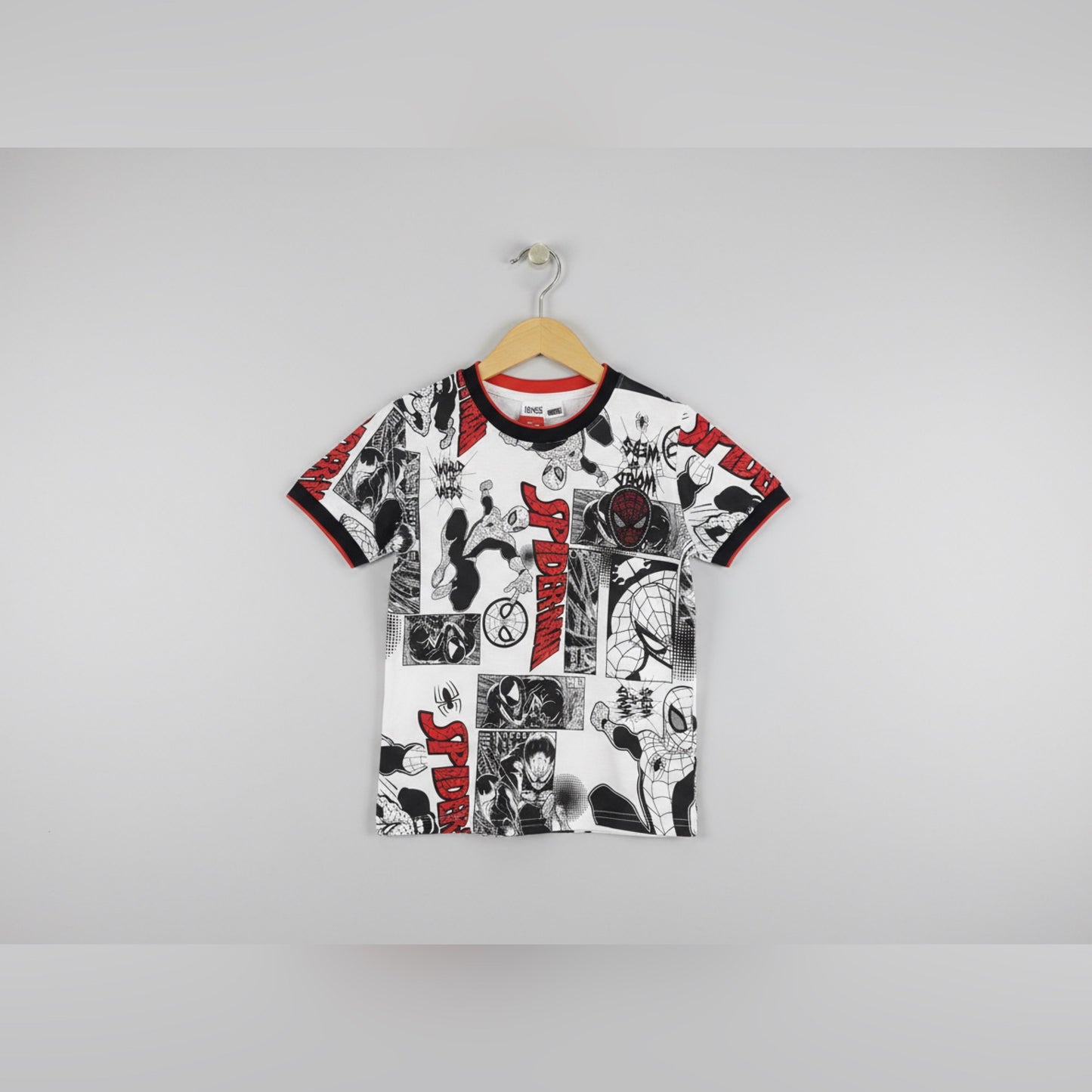 Spider-Man Comic Print Kids Coord Set