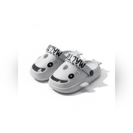 Shark-Themed Kids Clogs